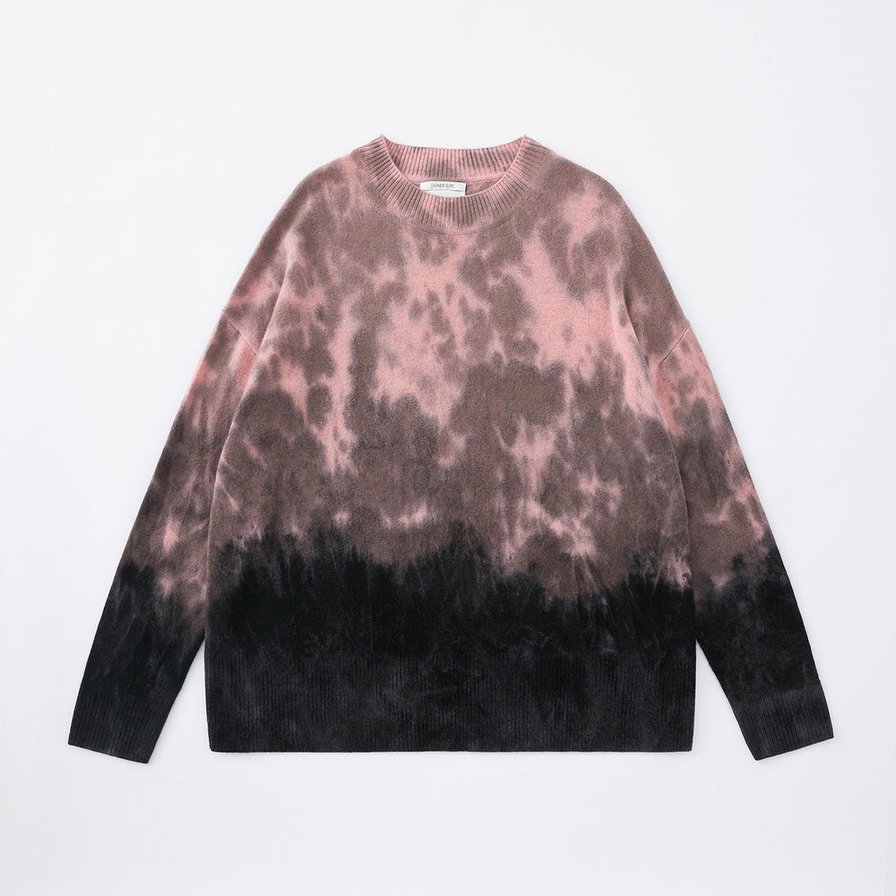 Tie-Dye cashmere and wool crewneck jumper | Runway Secrets