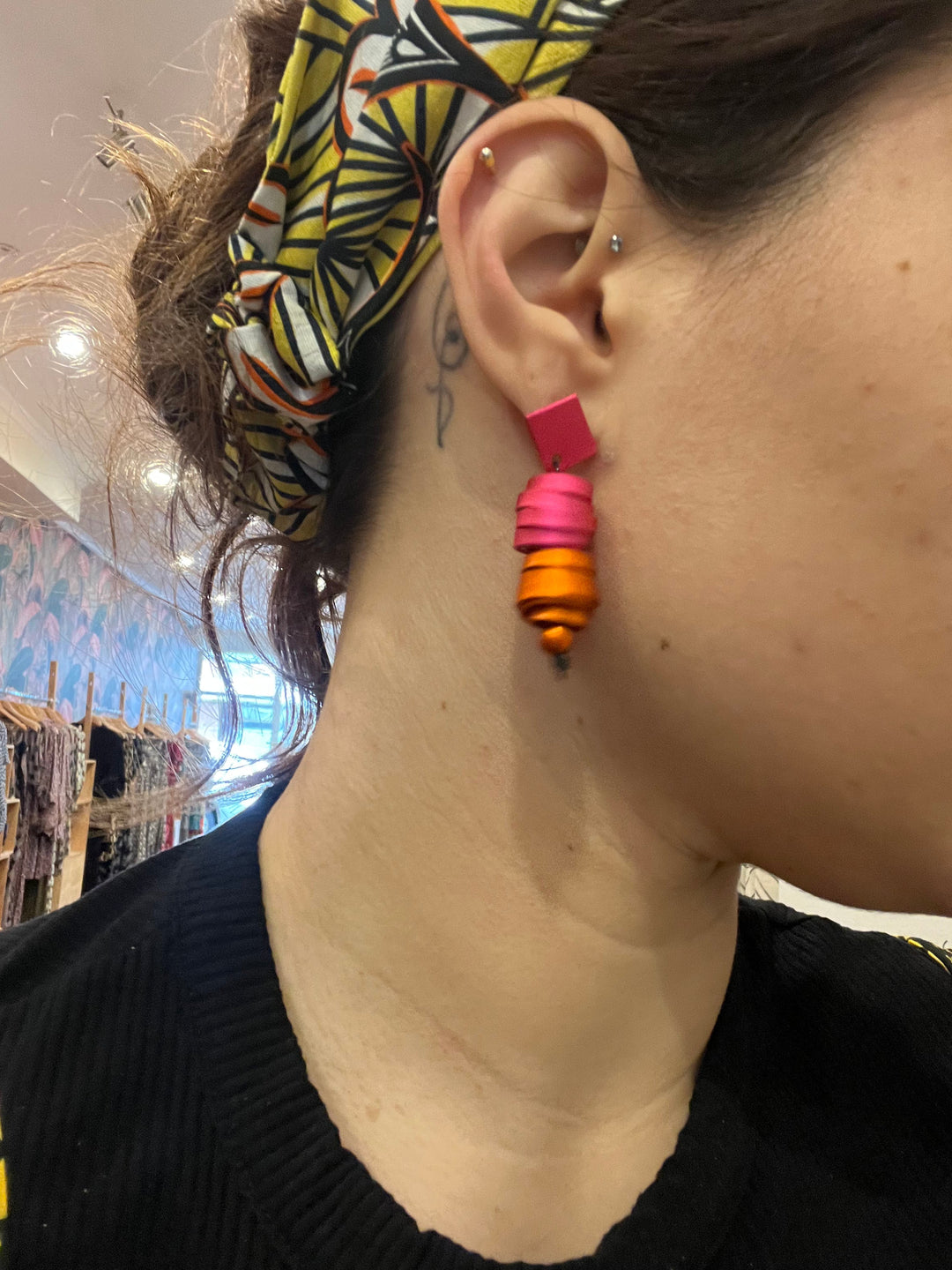 MONICA SWIRL EARRINGS