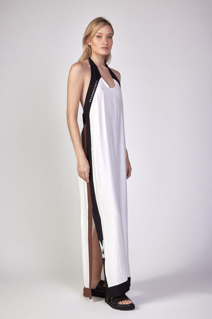 HALTER BEACH DRESS