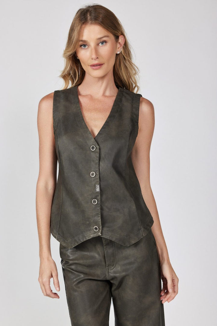 PHANTOM LEATHER VEST