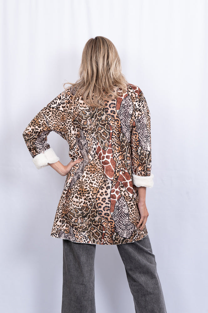 Animal print jacket | Runway Secrets