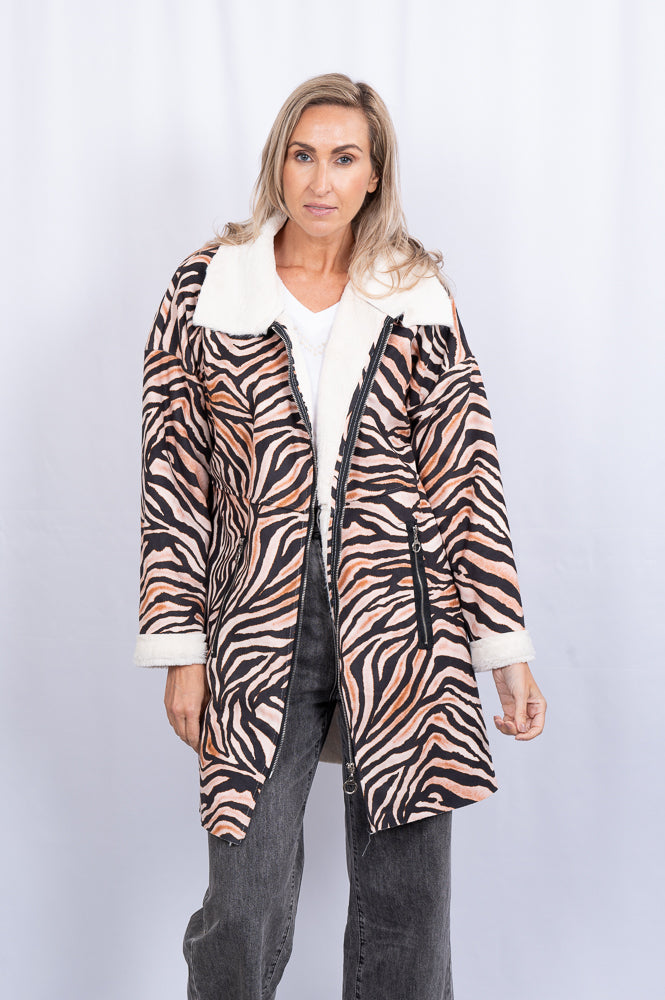 Animal print jacket | Runway Secrets